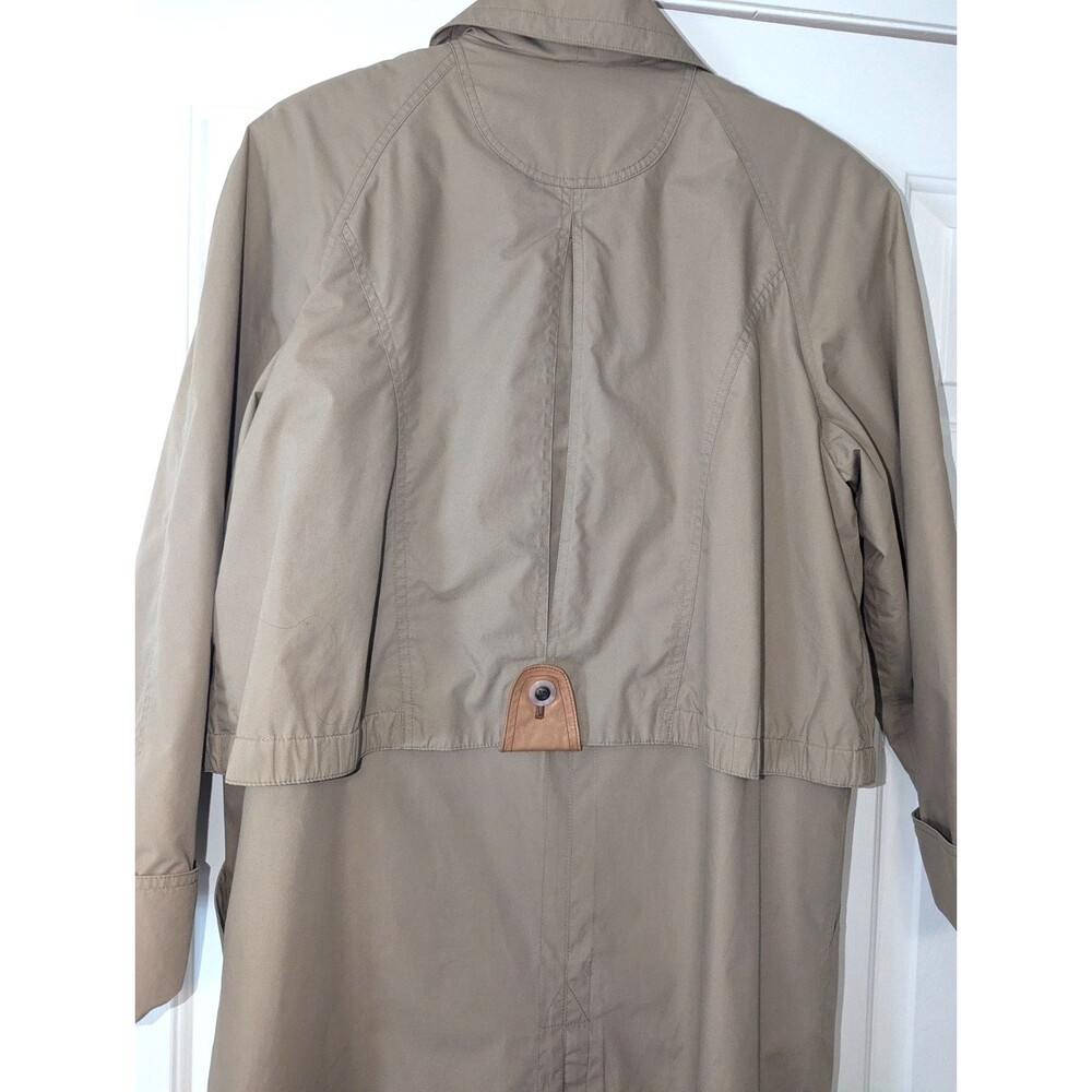 Braefair Trenchcoat Womens Size 10 Zip Out Liner Tan Vintage - Picture 3 of 16